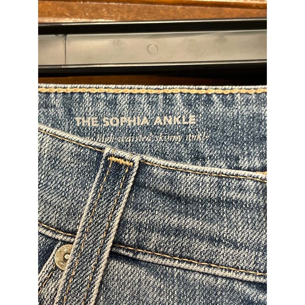 AG DENIM THE SOPHIA ANKLE JEANS 27 - Picture 2 of 4